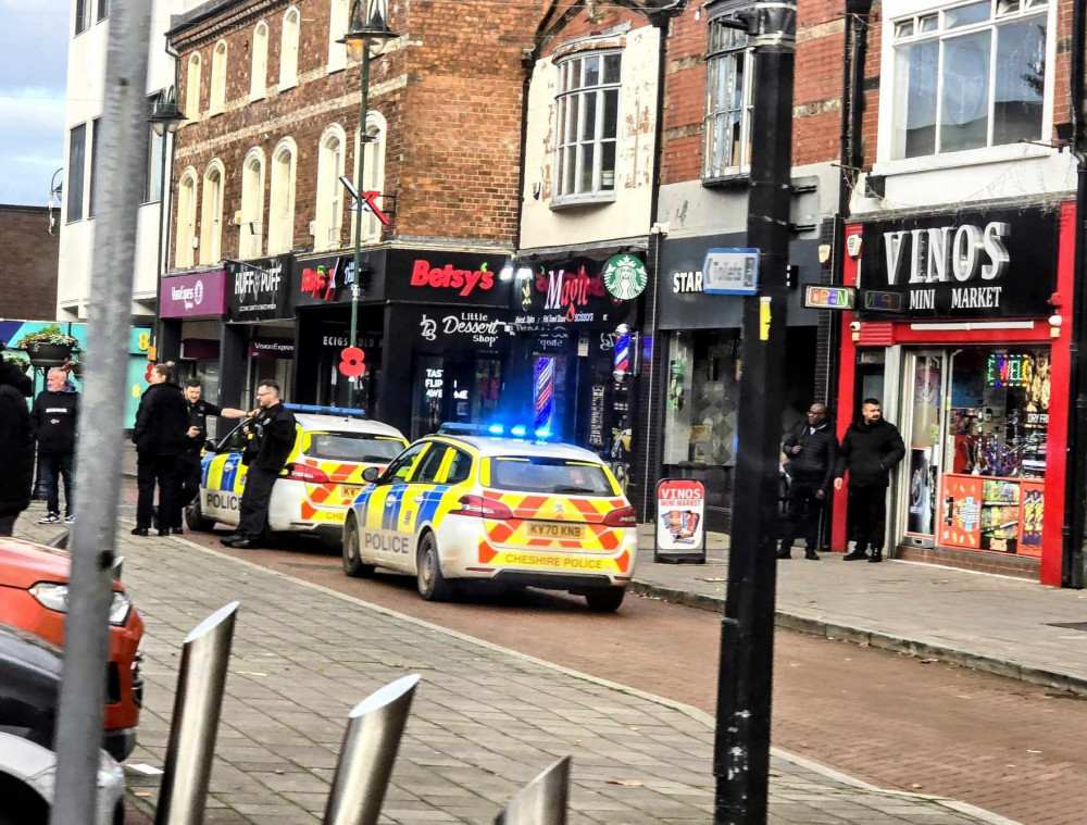 On Tuesday 12 November, Cheshire Police were alerted by members of the public on Market Square, reporting an 'unknown man' had been exposing himself (Ryan Parker).