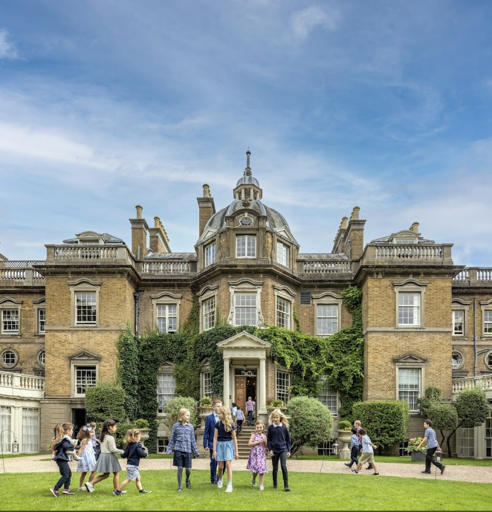 Hampton Court House School has won a prestigious award from the Royal Horticultural Society for its school garden just two years after it was launched (Credit: Hampton Court House School)