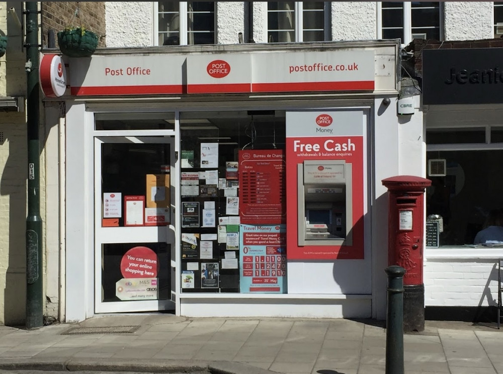 Teddington Post Office is located at 89, High Street, TW11 8HG (Credit: Teddington Post Office via Google Maps)