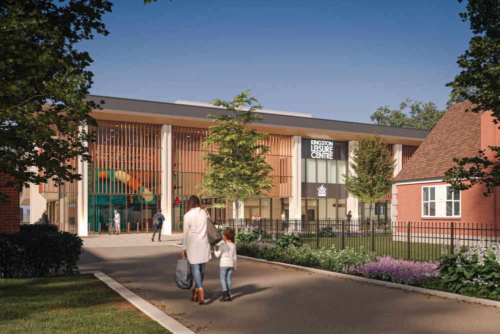 The new leisure centre will be located at Fairfield Road Kingston Upon Thames KT1 2PY (Credit: Kingston Council)