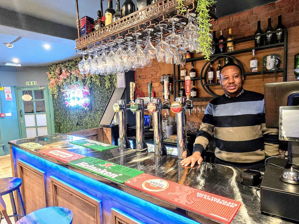 Oden Lounge, High Street, is operated by husband and wife, Opeyemi (pictured) and Duduyemi Opaleye (Ryan Parker).