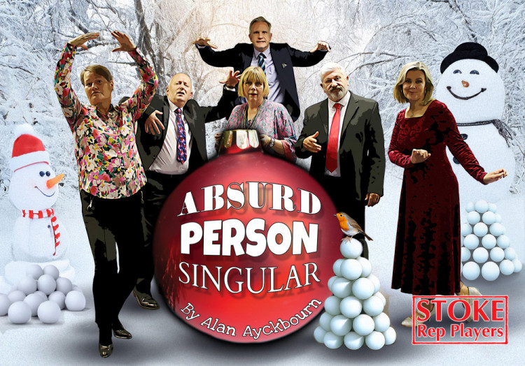 The Rep Players' Christmas play this year is Absurd Person Singular (Stoke Rep Players).