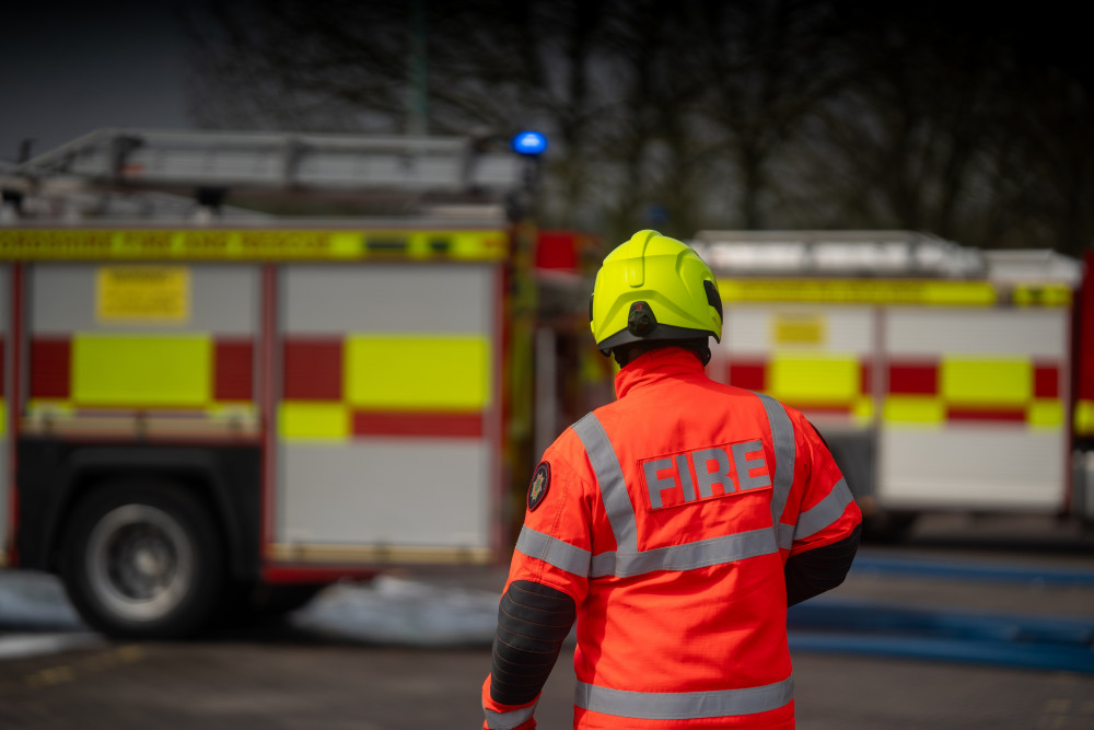 Staffordshire Fire and Rescue Service were called to Werrington Road, Bucknall, last night (Staffordshire Fire and Rescue Service).