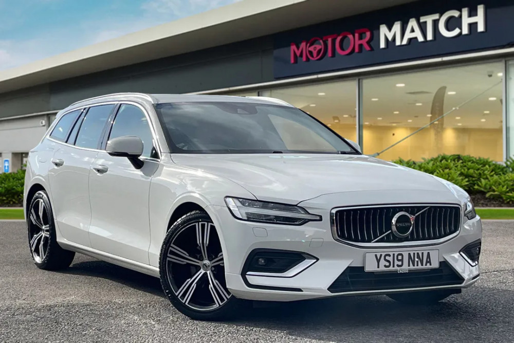 Check out Swansway's car of the week - a 2019 Volvo V60 now available at Motor Match Stockport (Image - Swansway Garages)