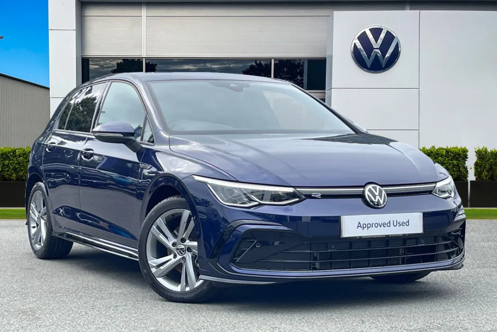 This stunning hatchback is finished in the Atlantic blue paintwork. (Swansway Group).