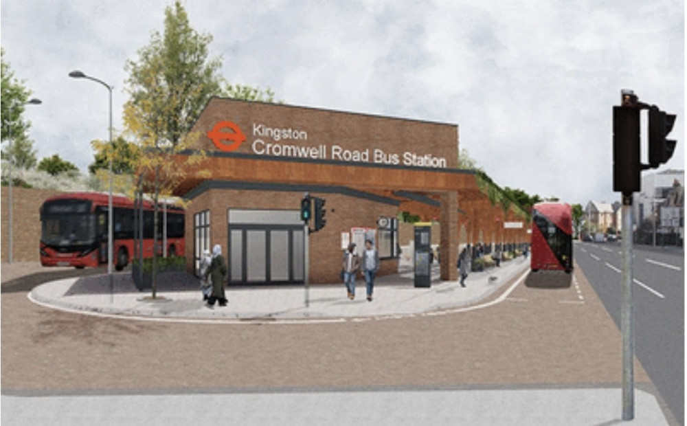 Kingston's Cromwell Road Bus Station is reopening tomorrow (Credit: TFL)