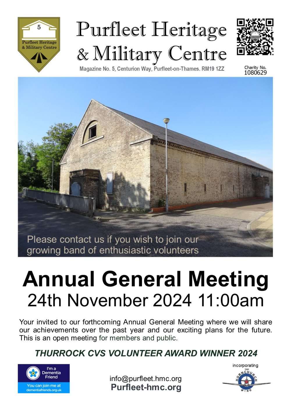 Purfleet Heritage Centre Annual General Meeting Purfleet Heritage Centre Annual General Meeting