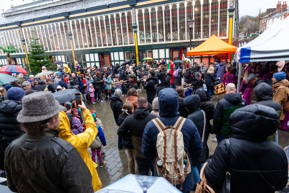 Stockport's Spectacular Sunday event on Sunday 17 November 2024 proved a big hit with visitors - the town centre reported an 80% increase in footfall (Image - Matthew Nichol Photography)