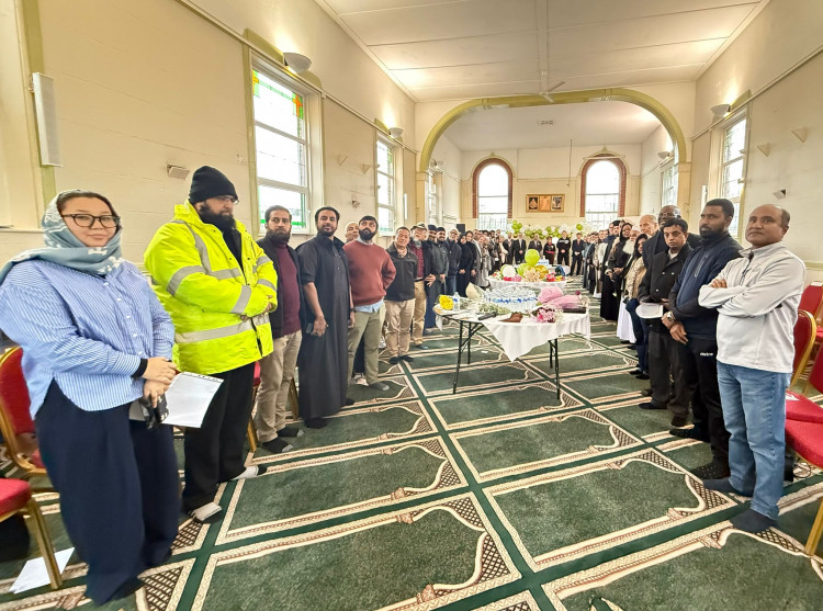 Guests at Saturday's event.