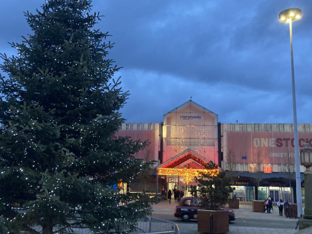 The Giving Tree, an initiative at the Merseyway Shopping Centre, is spreading joy this Christmas (Image - Alasdair Perry)