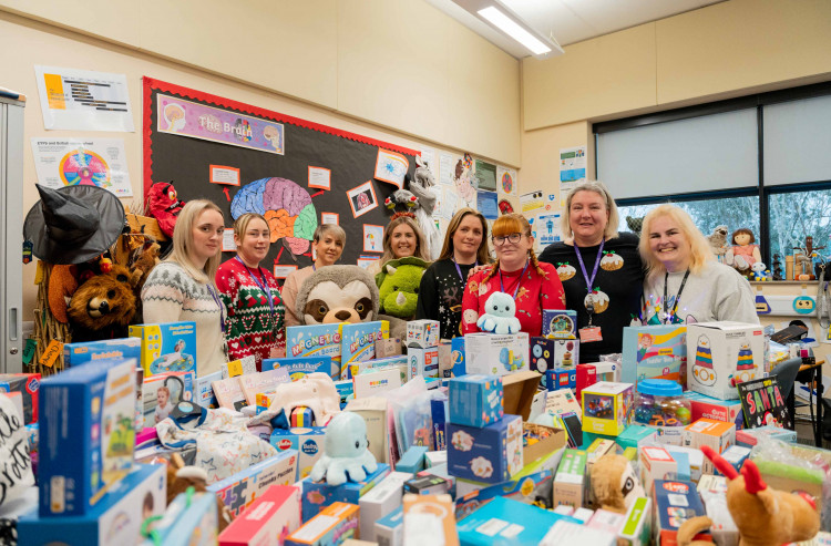 Newcastle College is collecting Christmas gifts on behalf of The Alice Charity (NSCG).