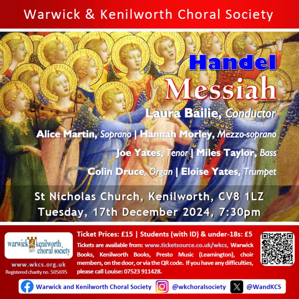 Handel’s Messiah at St Nicholas’ Church, Kenilworth