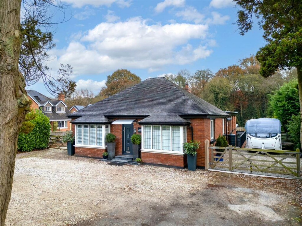  Remarkable four bed detached residence in Whitemore. (Image credit: Stephenson Browne.) 