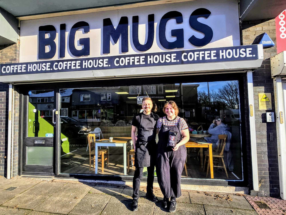 Big Mugs, Edleston Road, officially launched at 9am on Friday 22 November, following a soft launch in the days prior (Ryan Parker).