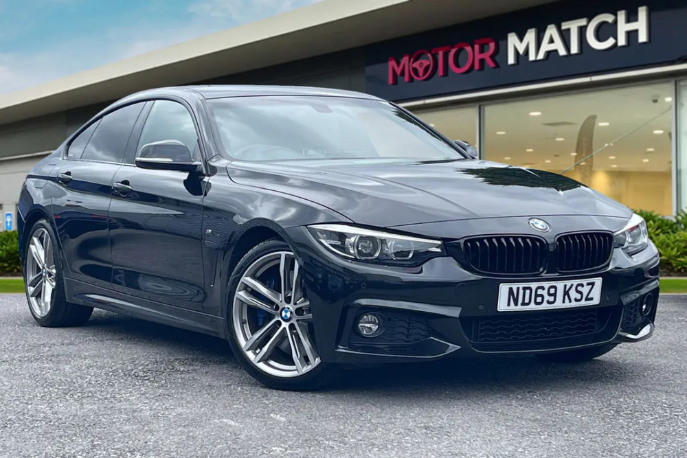 Swansway Motor Match Stockport presents their car of the week - the BMW 4 Series Gran Coupe 430i M Sport (Image - Swansway Motor Group)