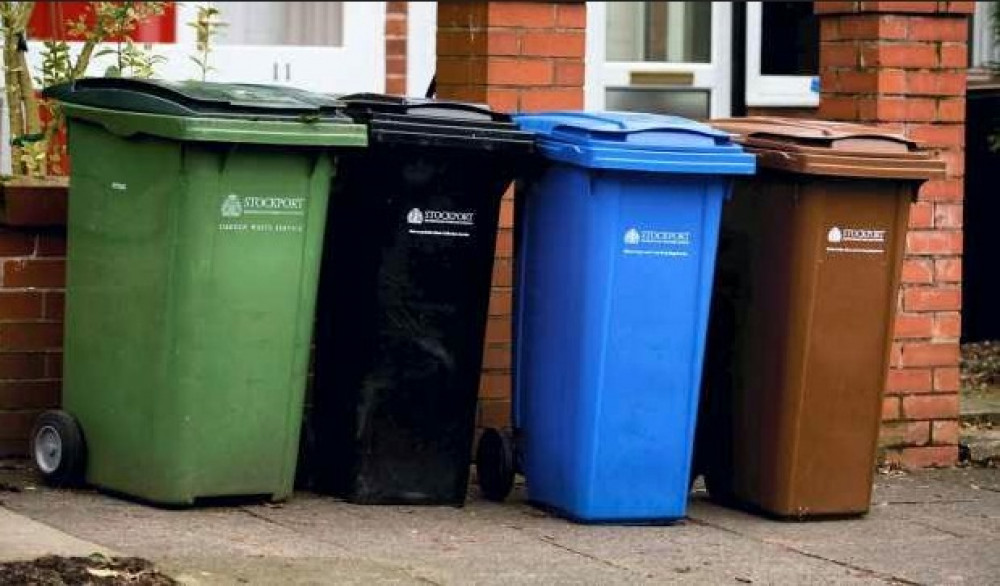 The council has proposed keeping a weekly free food-only green bin collection, with the option of introducing a charge for a weekly garden waste collection (Image - Stockport Council)