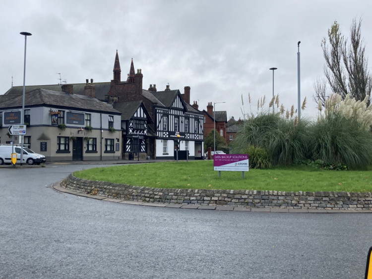 Network Rail is hosting a drop-in information session on 3 December 2024 at the Age UK hub in Edgeley, from 4-7pm. Residents will be able to find out more about the planned Greek Street roundabout works (Image - Alasdair Perry)