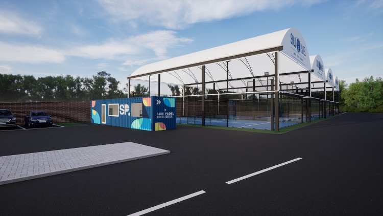 Four new permanent padel courts will open at Decathlon early in 2025, after plans were approved by Stockport Council (Image - Soul Padel)