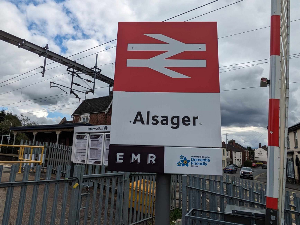 Four people arrested at Alsager train station following reports of an assault. (Photo: Nub News)  