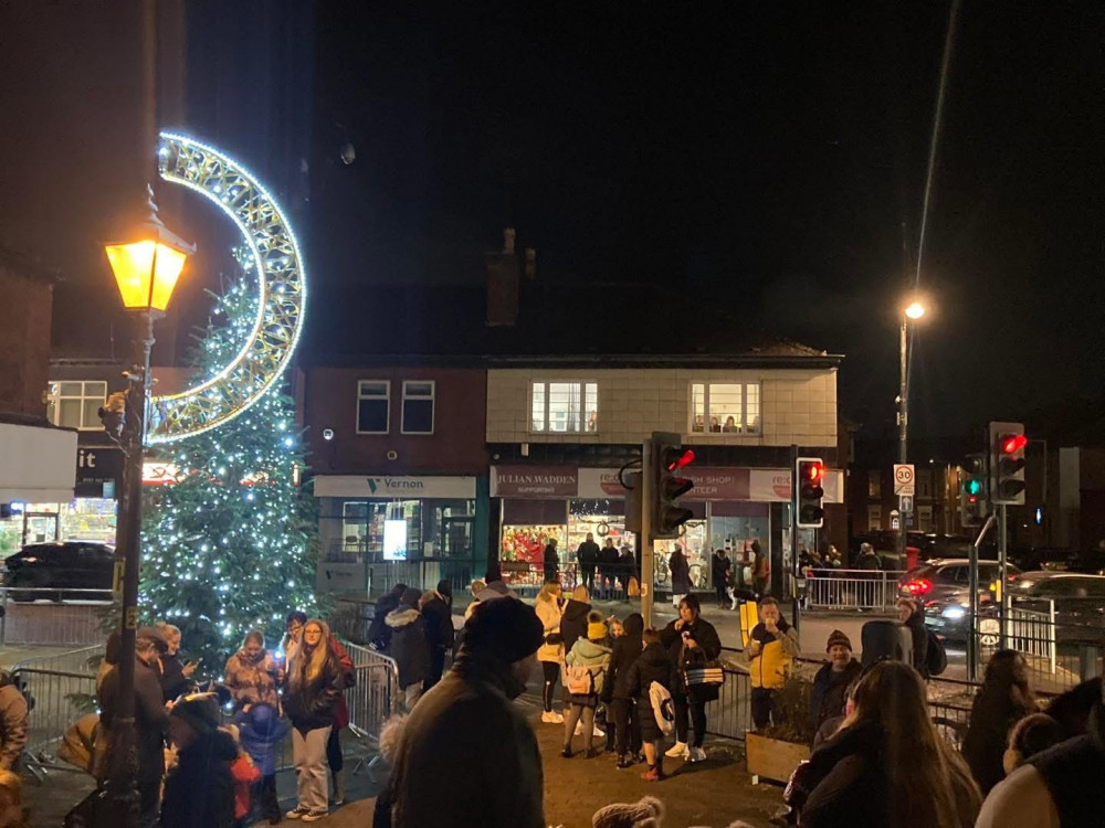 Reddish's Christmas Lights switch-on takes place on Friday 29 November in Houldsworth Square, with the switch-on from 6 (but festivities from 4-8pm) (Image - Alasdair Perry)