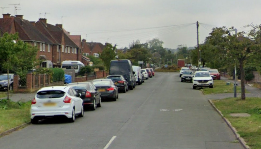 Police raided a property on Shakespeare Avenue today (image via Google Maps)