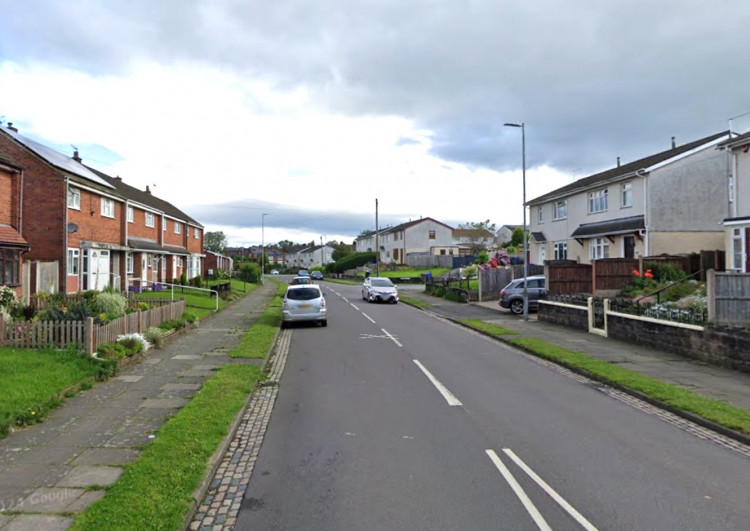 Firefighters were called to Wooliscroft Road, Bucknall, on Friday evening (Google).