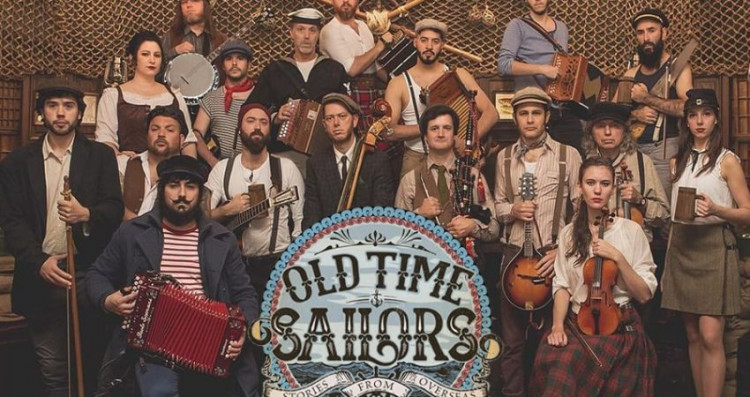 Old Time Sailors playing live at the Century Theatre, Ashby Road, Coalville