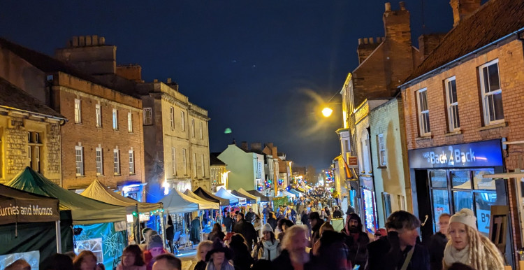 The Frost Fayre takes place in Glastonbury this weekend. (LL) 