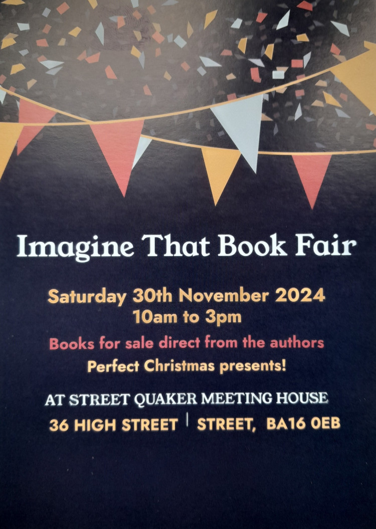 Imagine That Book Fair poster