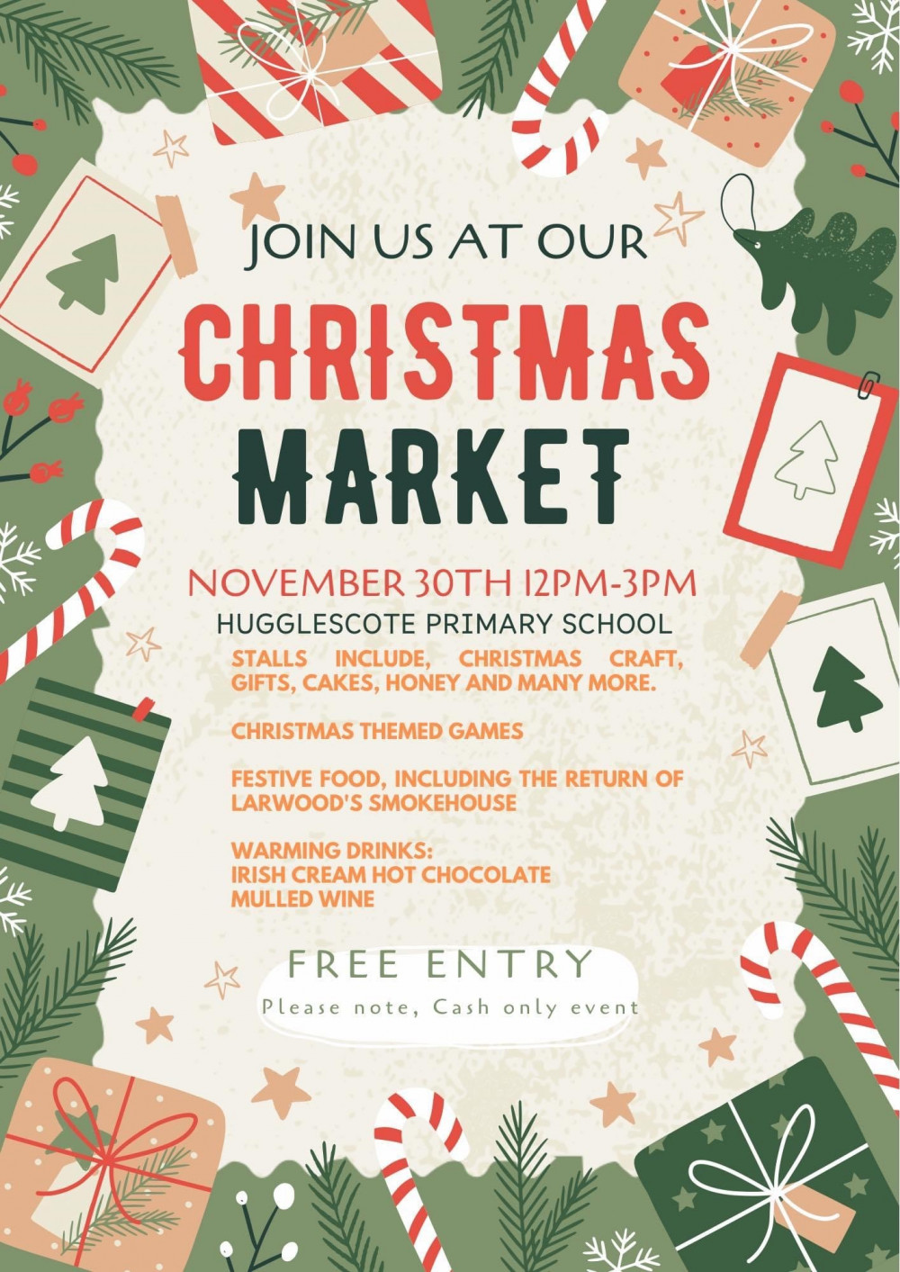 Christmas Fair at Hugglescote Primary School, Hugglescote, near Coalville Christmas Fair at Hugglescote Primary School, Hugglescote, near Coalville