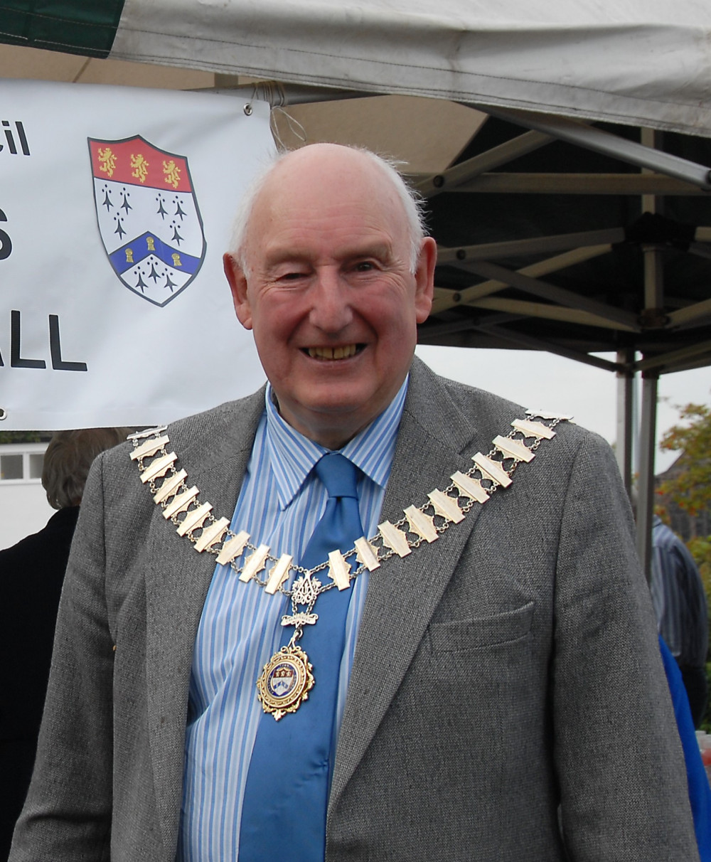 Former chair of Alsager Town Council, Ron Tyson was also the first recipient of the 'Freeman of Alsager'. (Photo: Alsager Town Council)  