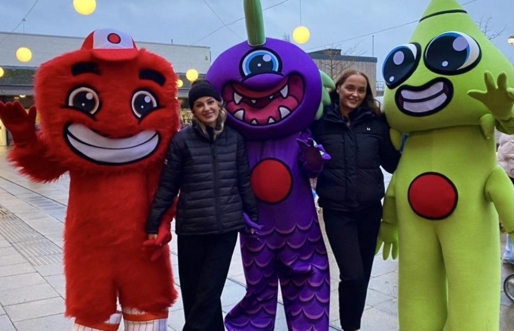 Bad weather did not prevent Christmas in Coalville going ahead. Photos: North West Leicestershire District Council