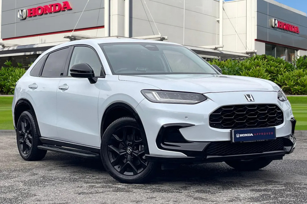 Now available at Swansway Honda Stockport is this incredible approved used Honda ZR-V, finished in crystal white (Image - Swansway Garages)