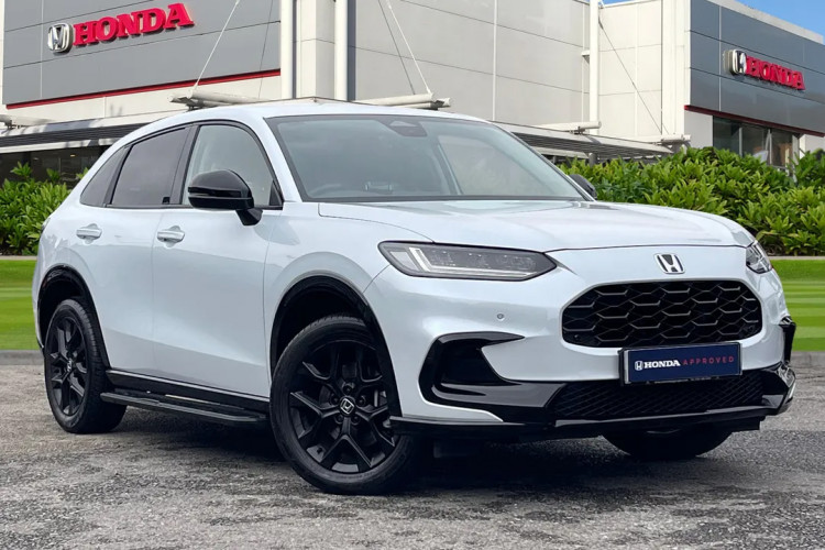 Now available at Swansway Honda Stockport is this incredible approved used Honda ZR-V, finished in crystal white (Image - Swansway Garages)