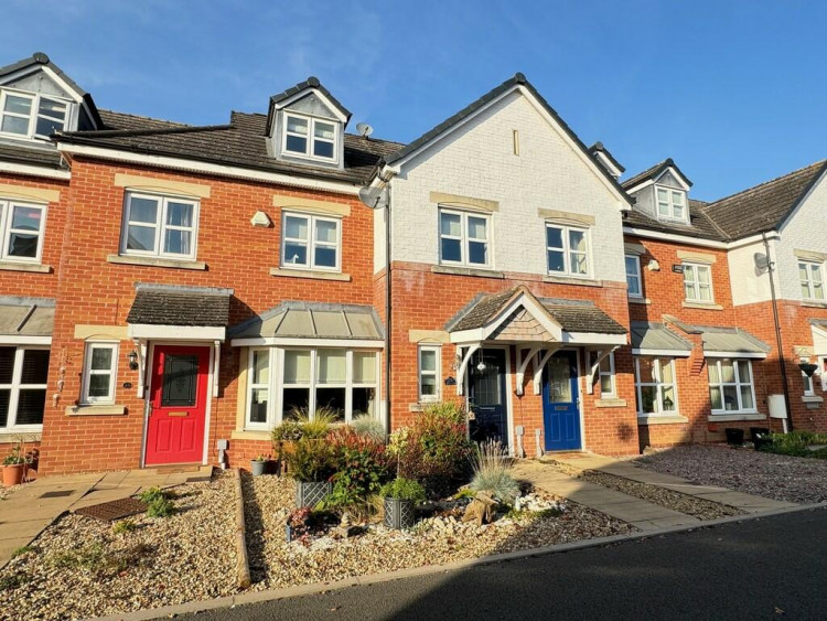 This week we have looked at a four-bedroom townhouse at St Mary's Court in Kenilworth, currently available for £459,950