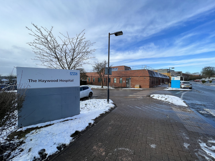 Haywood Hospital, in Burslem, was part of the plans for an integrated care hub (LDRS).