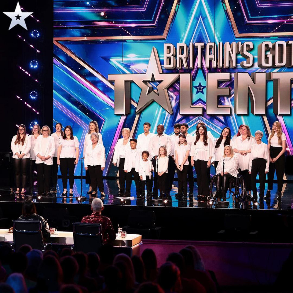 The choir featured on Britain's Got Talent last year, receiving four yesses. (Credit: The BIG Sing)