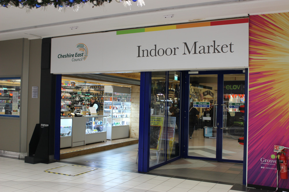 Macclesfield's indoor market is now undergoing refurbishment (Nub News).