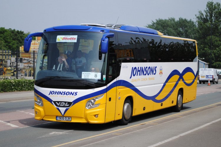 Emergency services were called to Johnsons Coaches on Liveridge Hill in the early hours of Saturday 30 November (image by Secret Coach Park)