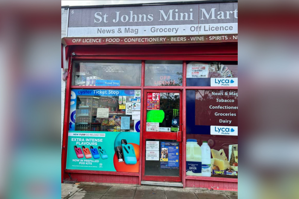 St Johns Mini Market on 6 St Johns Parade, Mattock Lane, Ealing (credit: Planning application).