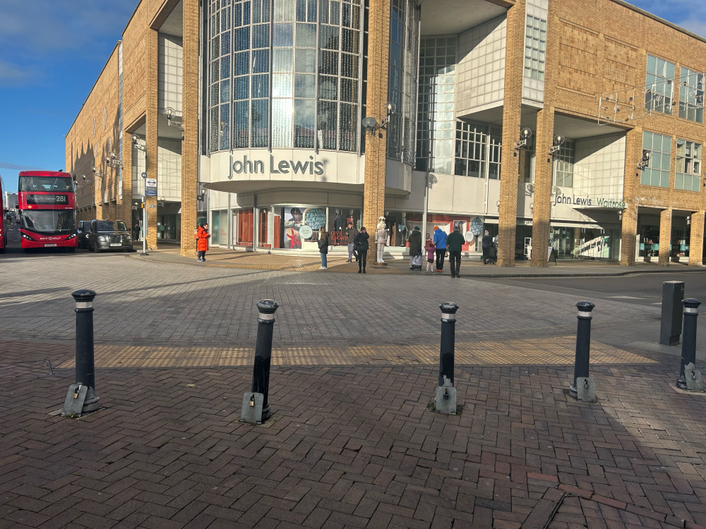 John Lewis Kingston is located adjacent to Kingston Bridge and The Bentall Centre (Credit: Tilly O'Brien)