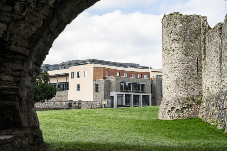 Trim Castle Hotel, located near the historic Anglo-Norman Trim Castle, opened in 2006 (image via Radius)