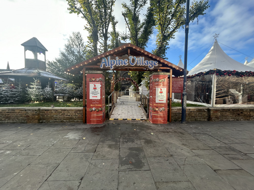 Alpine Village has been a staple of Kingston's Christmas Market for years (Credit: Tilly O'Brien)