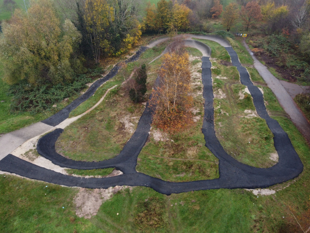 Westminster Park BMX track is set to get a makeover (image via Cheshire West and Cheshire Council)