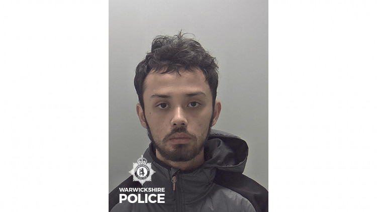 Jack Unsworth, 20, of Moat Lane, Burton Green has been jailed for six years (image via Warwickshire Police)