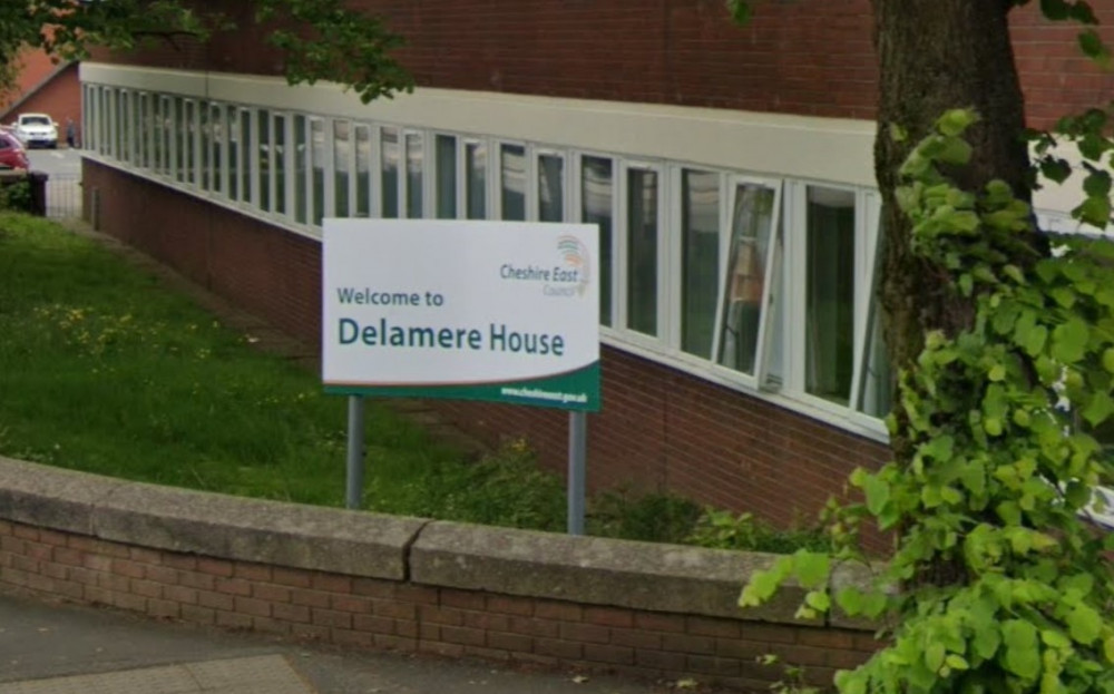 Delamere House, Crewe  (Google) Cheshire East Council head offices at Delamere House.