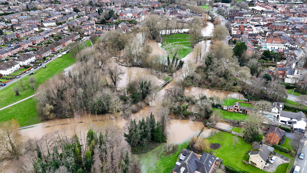 Aerial drone view of Mill Island and adjacent areas (Jonathan White).