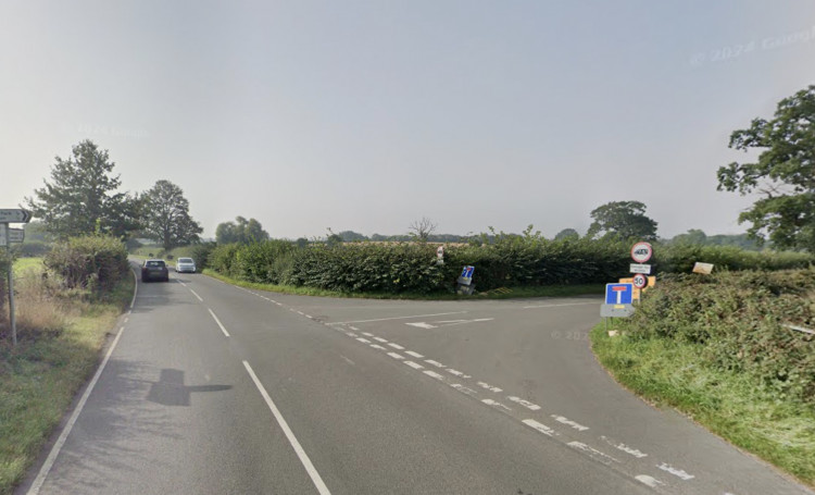 The crash reportedly took place on Coventry Road near the junction with Stareton Lane (image by Google Maps)