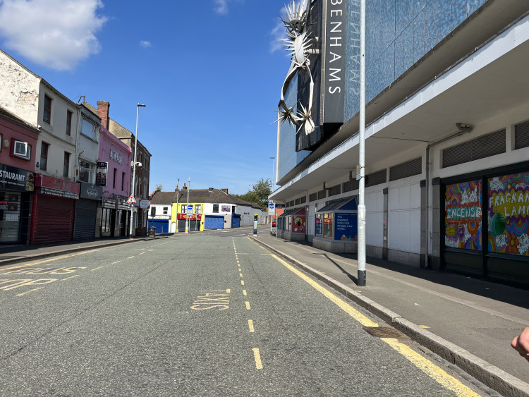 The fight took place on Stafford Street, Hanley, on Saturday morning (Nub News).