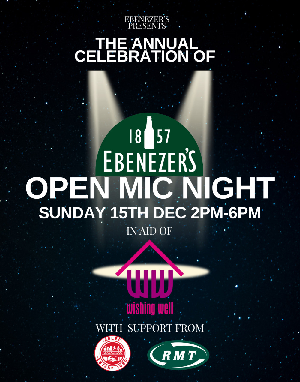 Ebenezer's Annual Celebration Of Live Music Ebenezer's Annual Celebration Of Live Music